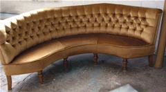Banquette in the PH Upholstery workshop